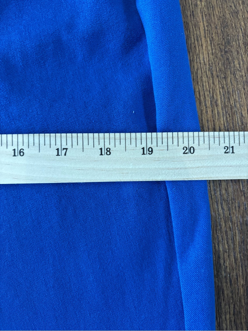 Old Navy Pixie Ankle Pants Blue | Mid Rise Stretch Work Pants | Size 14 - Picture 8 of 10